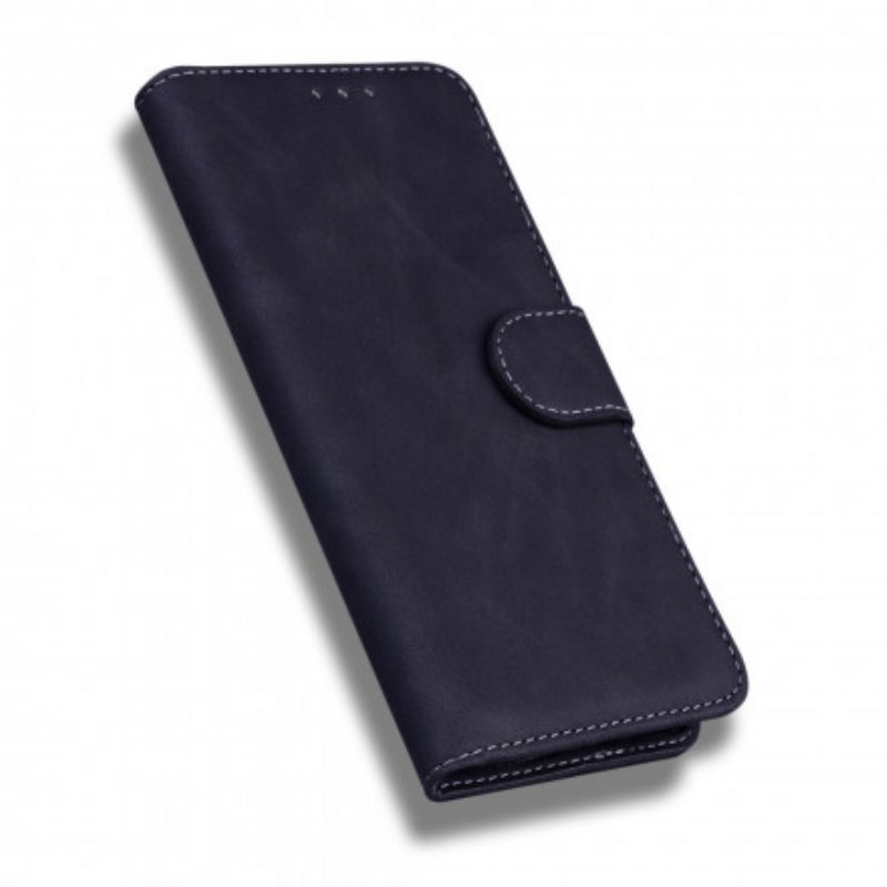 Custodia in pelle Huawei P50 Pro Stile Vintage In Pelle Couture