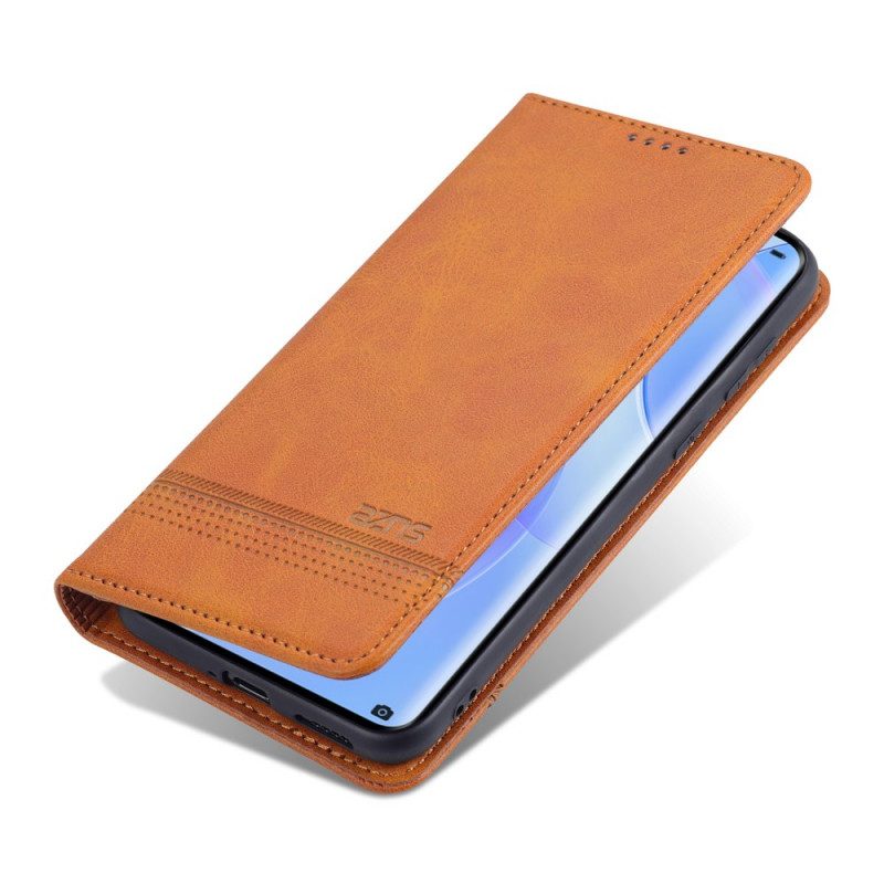 Folio Cover Huawei P50 Pro Custodia in pelle Stile In Pelle Azns