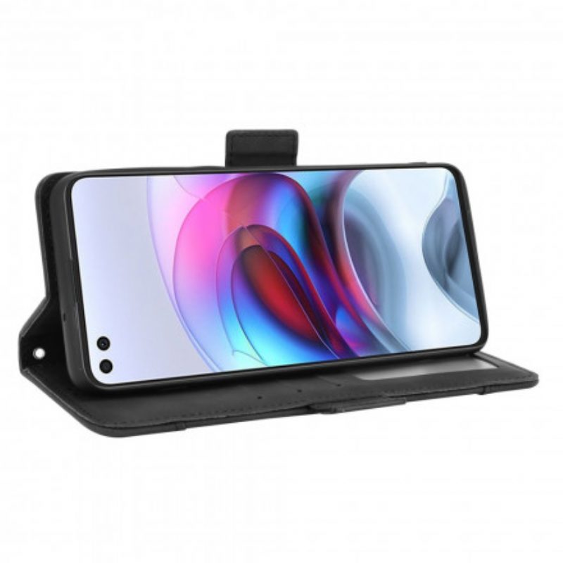 Custodia in pelle Moto G100 Classe Premier Multi-carta