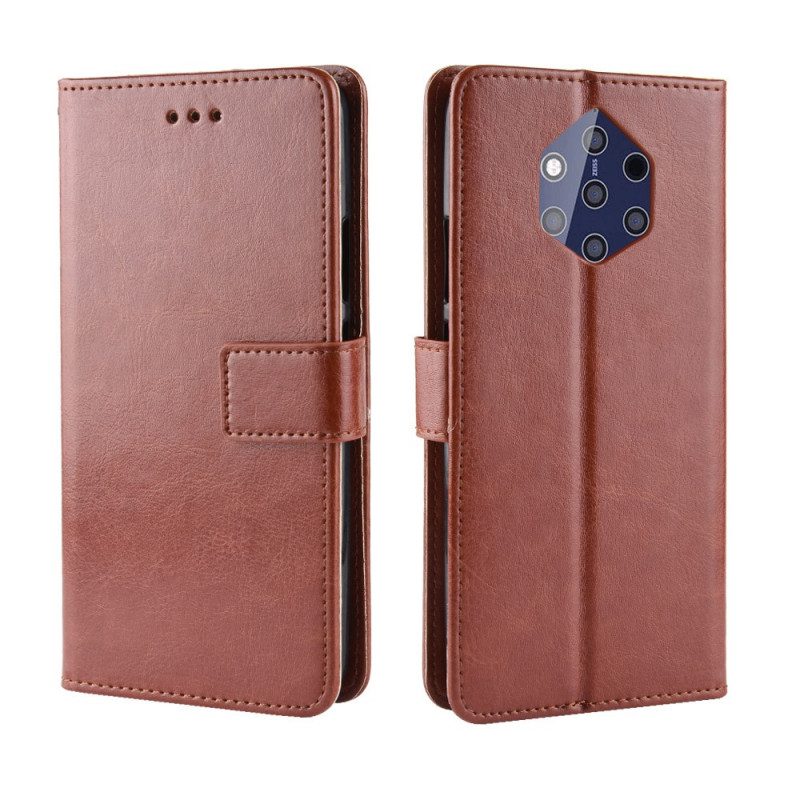 Folio Cover Nokia 9 PureView Ecopelle Appariscente