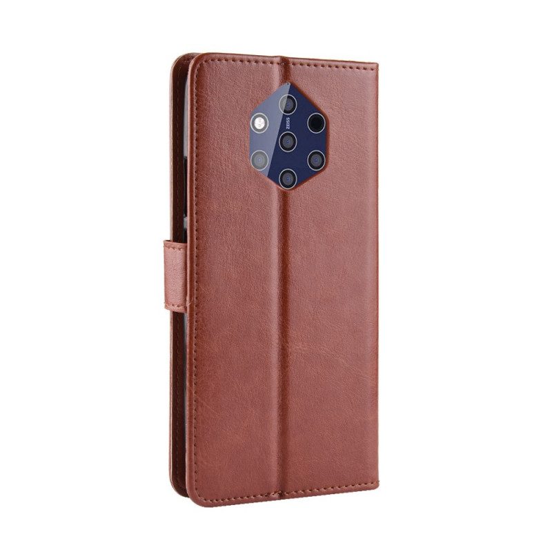 Folio Cover Nokia 9 PureView Ecopelle Appariscente