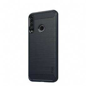 Cover Huawei P40 Lite E Fibra Di Carbonio Spazzolata Mofi