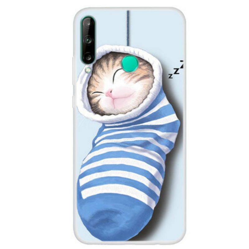 Cover Huawei P40 Lite E Gattino Addormentato