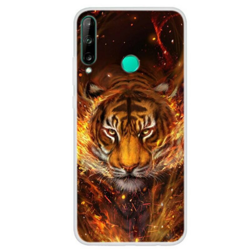 Cover Huawei P40 Lite E Tigre Di Fuoco