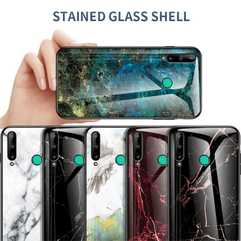 Cover Huawei P40 Lite E Vetro Temperato Di Colori Premium