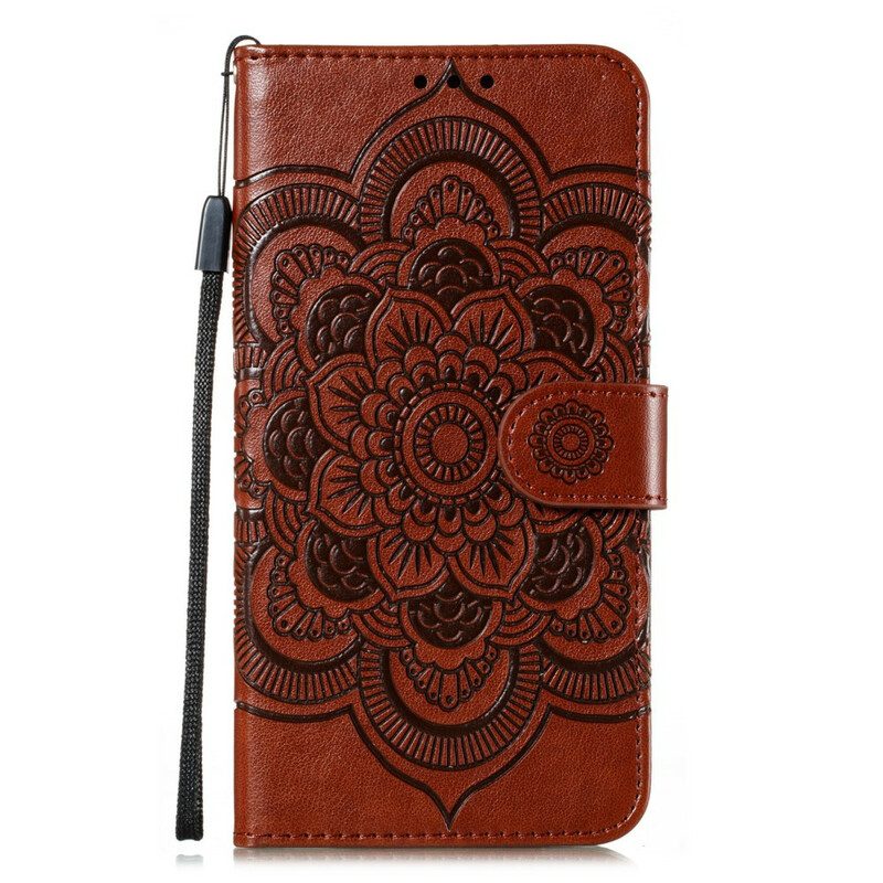 Custodia A Portafoglio Huawei P40 Lite E Mandala Completo