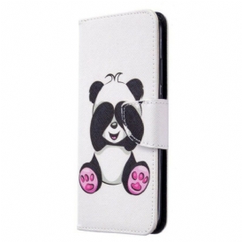 Folio Cover Huawei P40 Lite E Divertimento Panda