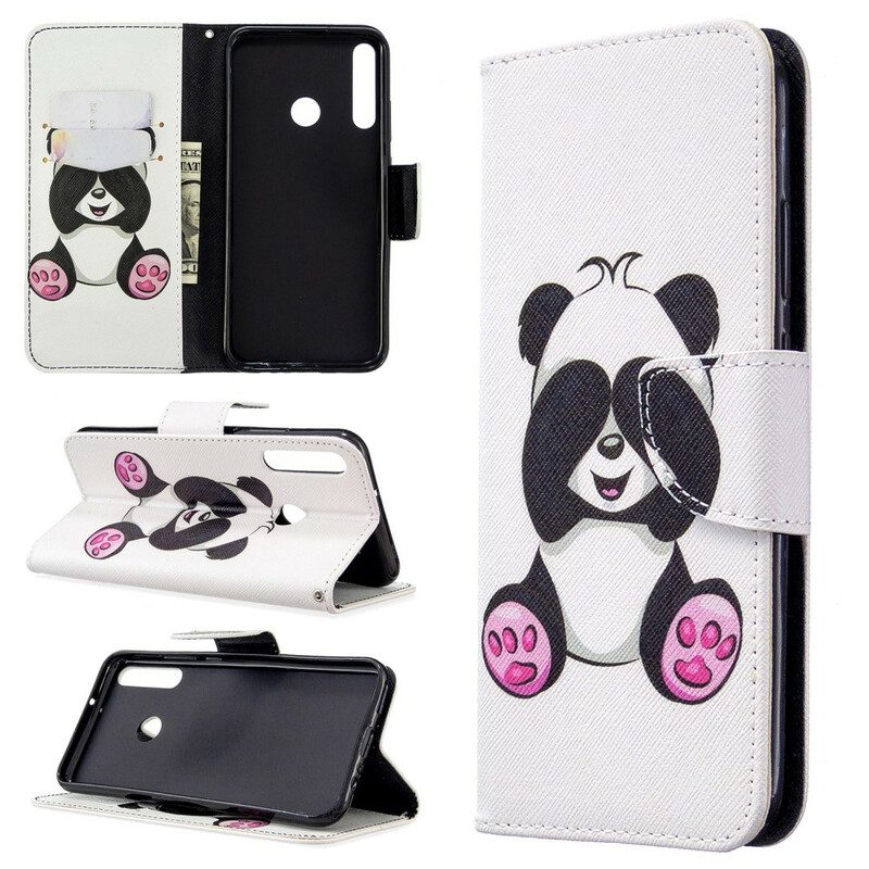 Folio Cover Huawei P40 Lite E Divertimento Panda