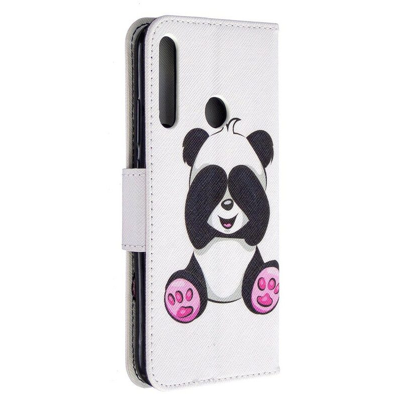 Folio Cover Huawei P40 Lite E Divertimento Panda