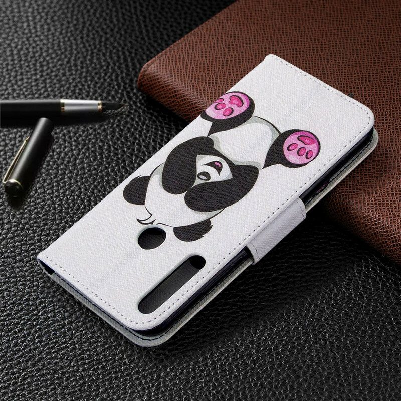 Folio Cover Huawei P40 Lite E Divertimento Panda