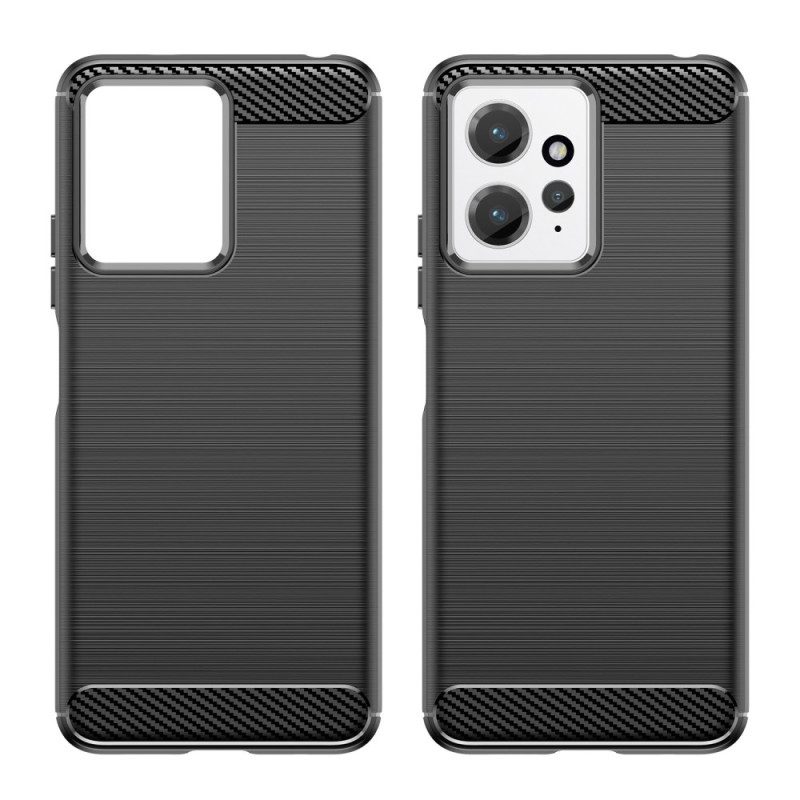 Cover Xiaomi Redmi Note 12 4G Fibra Di Carbonio Spazzolata