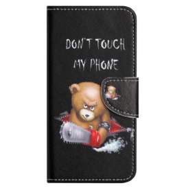 Custodia A Portafoglio Xiaomi Redmi Note 12 4G Orso Pericoloso