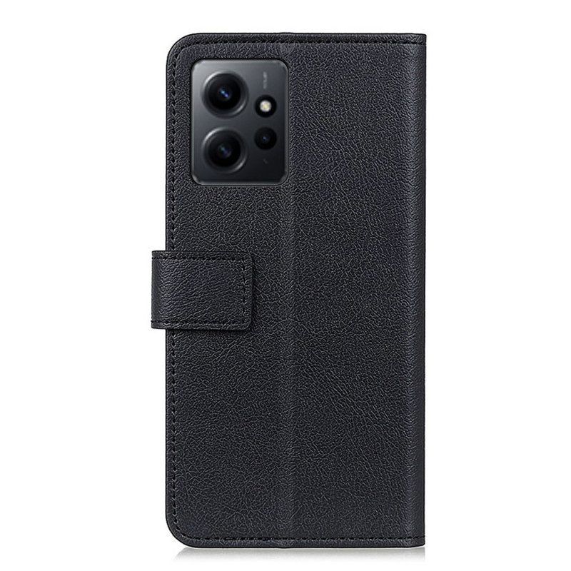 Custodia in pelle Xiaomi Redmi Note 12 4G Classico