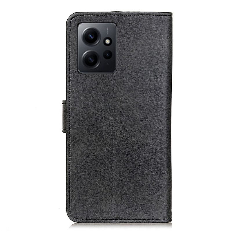 Custodia in pelle Xiaomi Redmi Note 12 4G Ecopelle Opaca