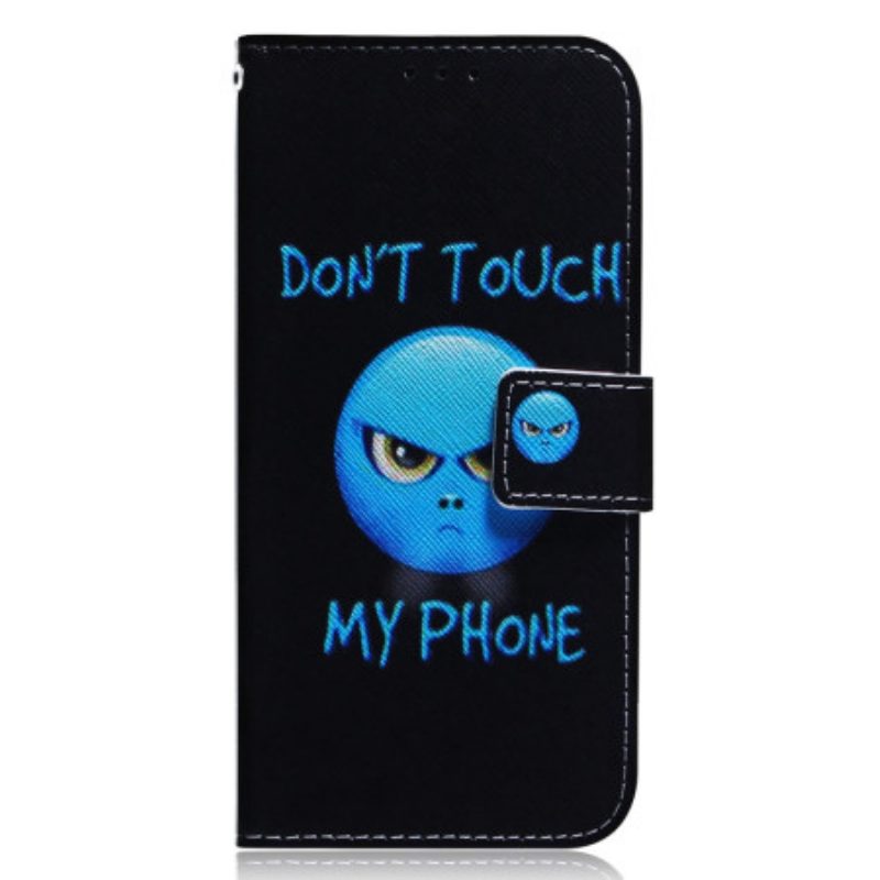 Custodia in pelle Xiaomi Redmi Note 12 4G Telefono Emoji