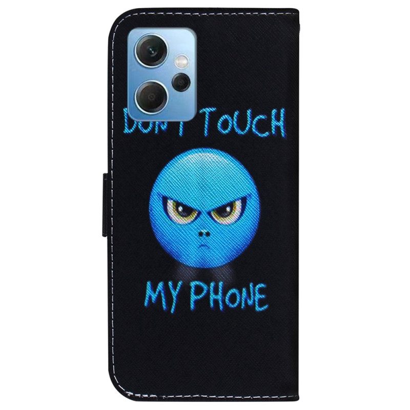 Custodia in pelle Xiaomi Redmi Note 12 4G Telefono Emoji