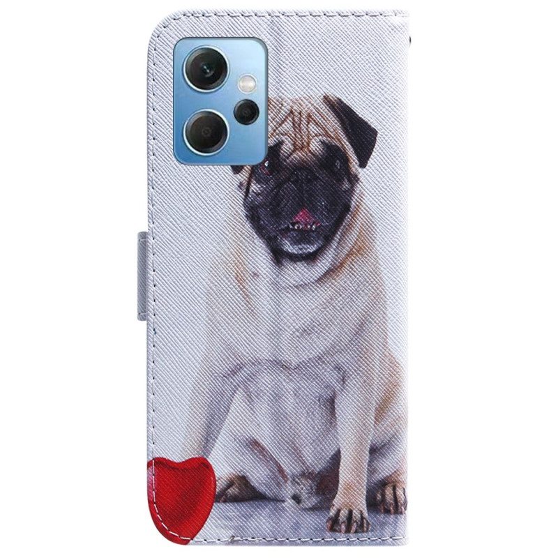 Folio Cover Xiaomi Redmi Note 12 4G Cane Carlino