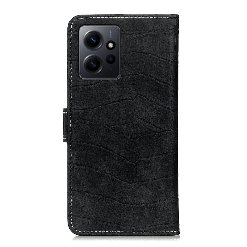 Folio Cover Xiaomi Redmi Note 12 4G Coccodrillo