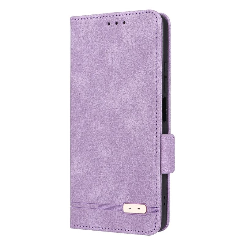 Folio Cover Xiaomi Redmi Note 12 4G Custodia in pelle Classico D'epoca