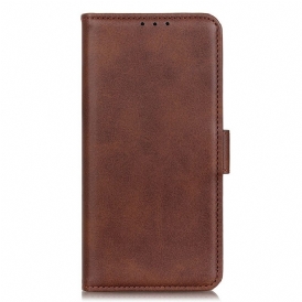 Folio Cover Xiaomi Redmi Note 12 4G Custodia in pelle Pelle Crosta Eleganza