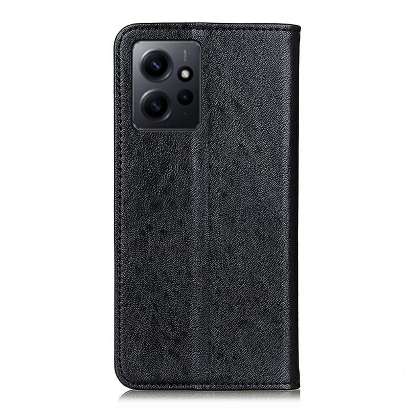 Folio Cover Xiaomi Redmi Note 12 4G Custodia in pelle Stilizzato