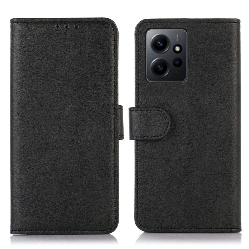 Folio Cover Xiaomi Redmi Note 12 4G Effetto Pelle