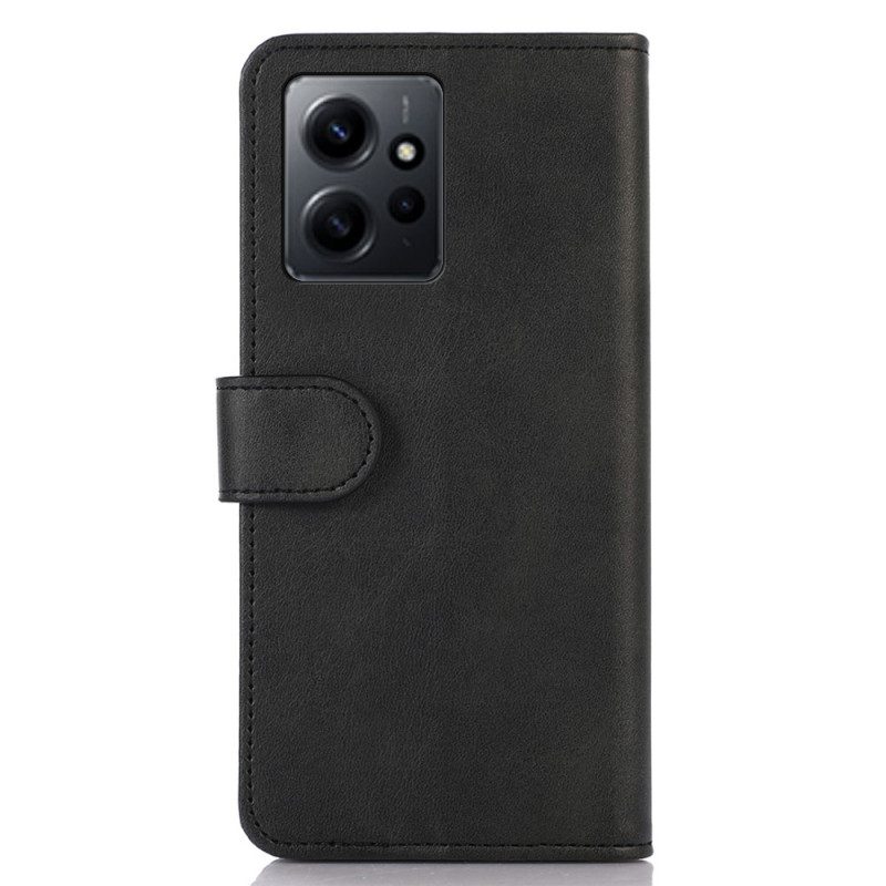 Folio Cover Xiaomi Redmi Note 12 4G Effetto Pelle