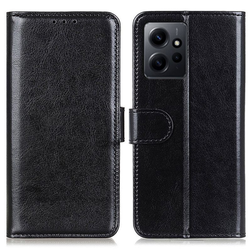 Folio Cover Xiaomi Redmi Note 12 4G Finta Pelle Verniciata