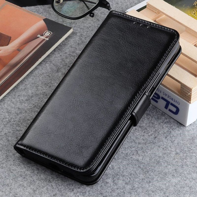 Folio Cover Xiaomi Redmi Note 12 4G Finta Pelle Verniciata