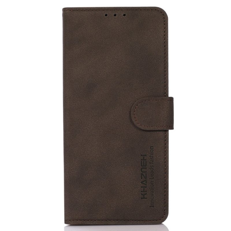 Folio Cover Xiaomi Redmi Note 12 4G Khazneh Effetto Pelle