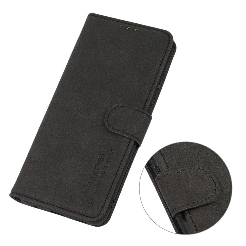 Folio Cover Xiaomi Redmi Note 12 4G Khazneh Effetto Pelle