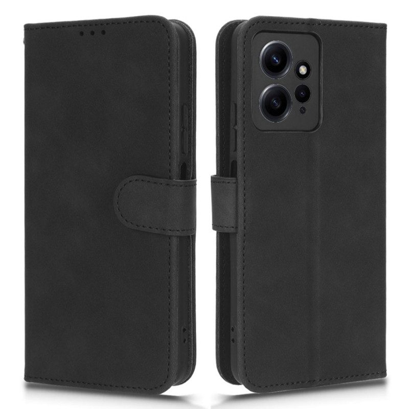 Folio Cover Xiaomi Redmi Note 12 4G Stile In Pelle Normale