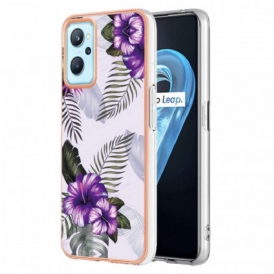 Cover Realme 9i Mini Fiori Viola