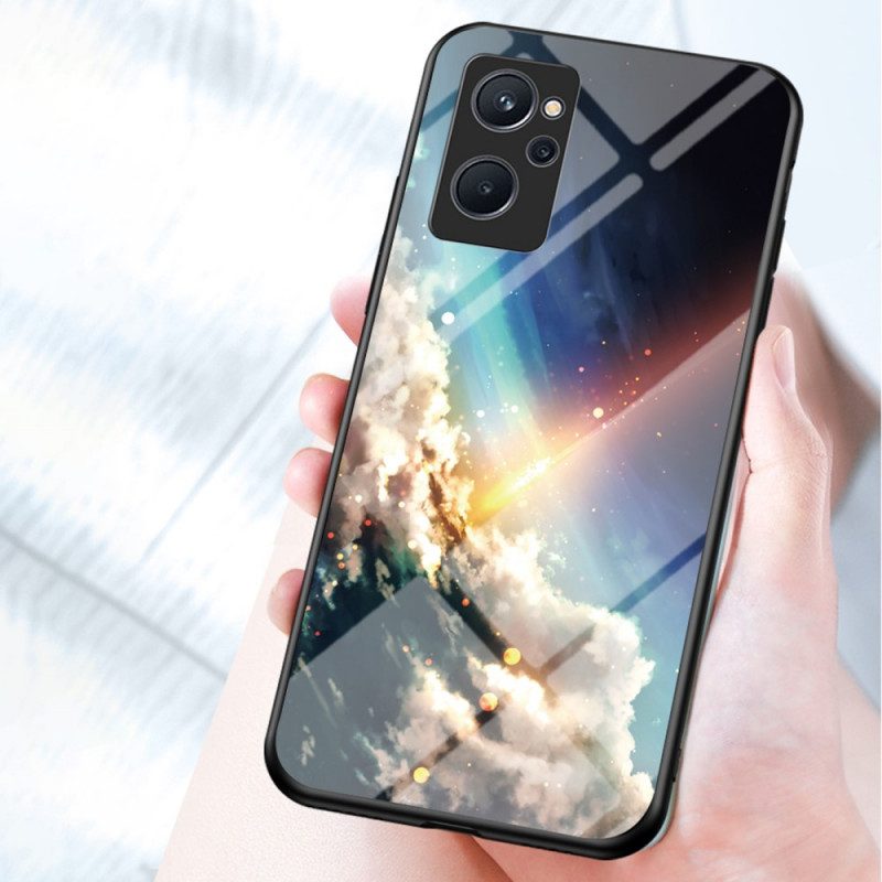 Cover Realme 9i Vetro Temperato Sky