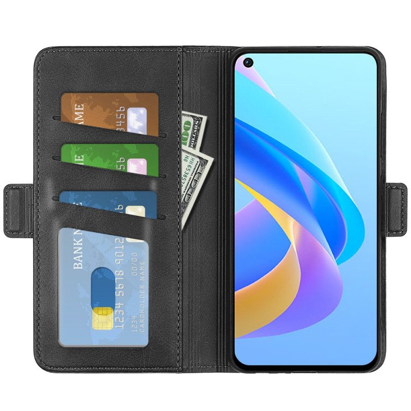 Folio Cover Realme 9i Chiusura Magnetica In Ecopelle