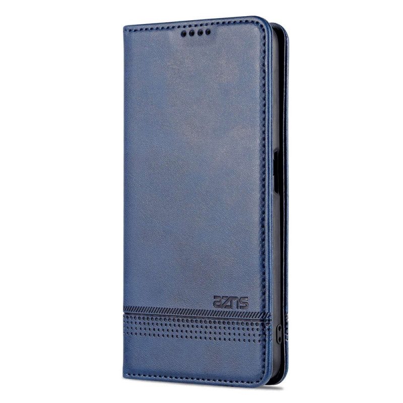 Folio Cover Realme 9i Custodia in pelle Azns Ecopelle