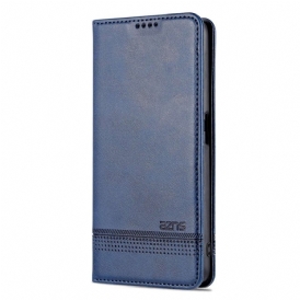 Folio Cover Realme 9i Custodia in pelle Azns Ecopelle