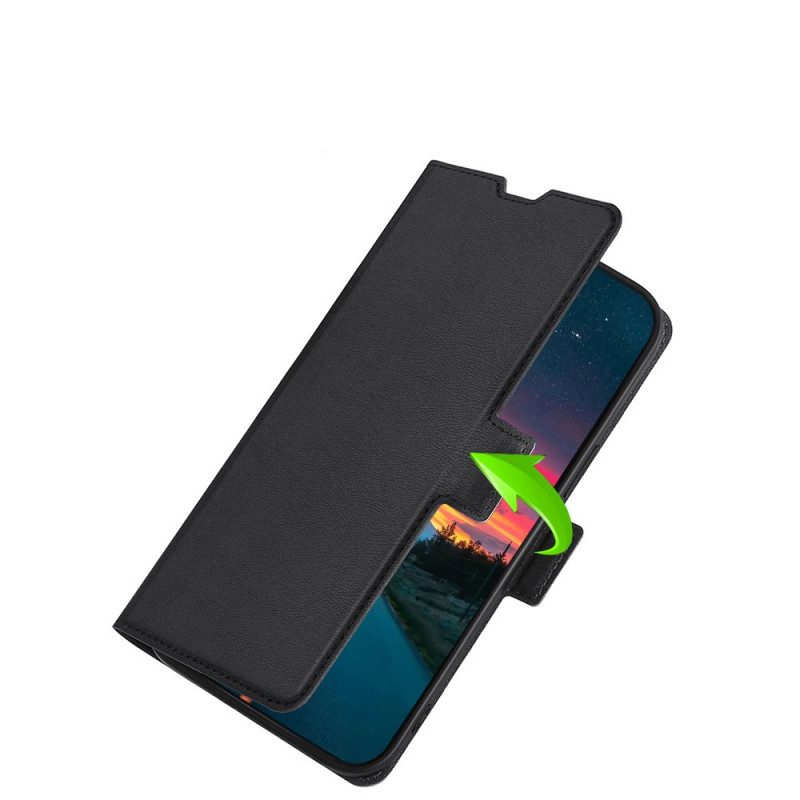 Folio Cover Realme 9i Custodia in pelle Finta Pelle Ultra Fine