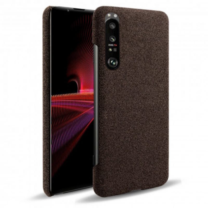 Cover Sony Xperia 1 III Trama Tessuto Ksq