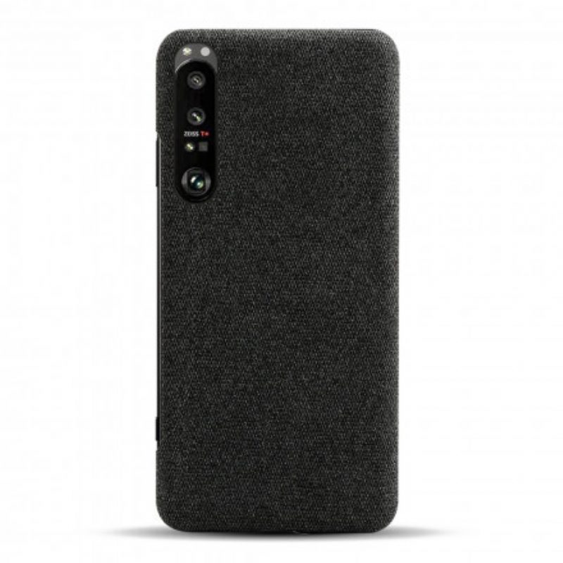 Cover Sony Xperia 1 III Trama Tessuto Ksq