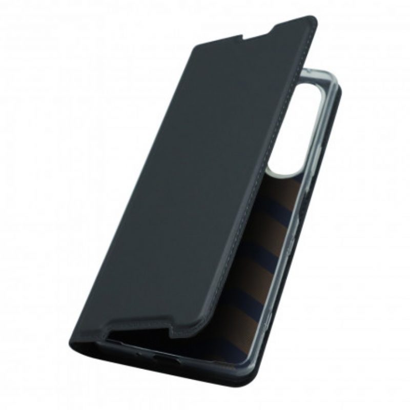 Folio Cover Sony Xperia 1 III Custodia in pelle Chiusura Magnetica