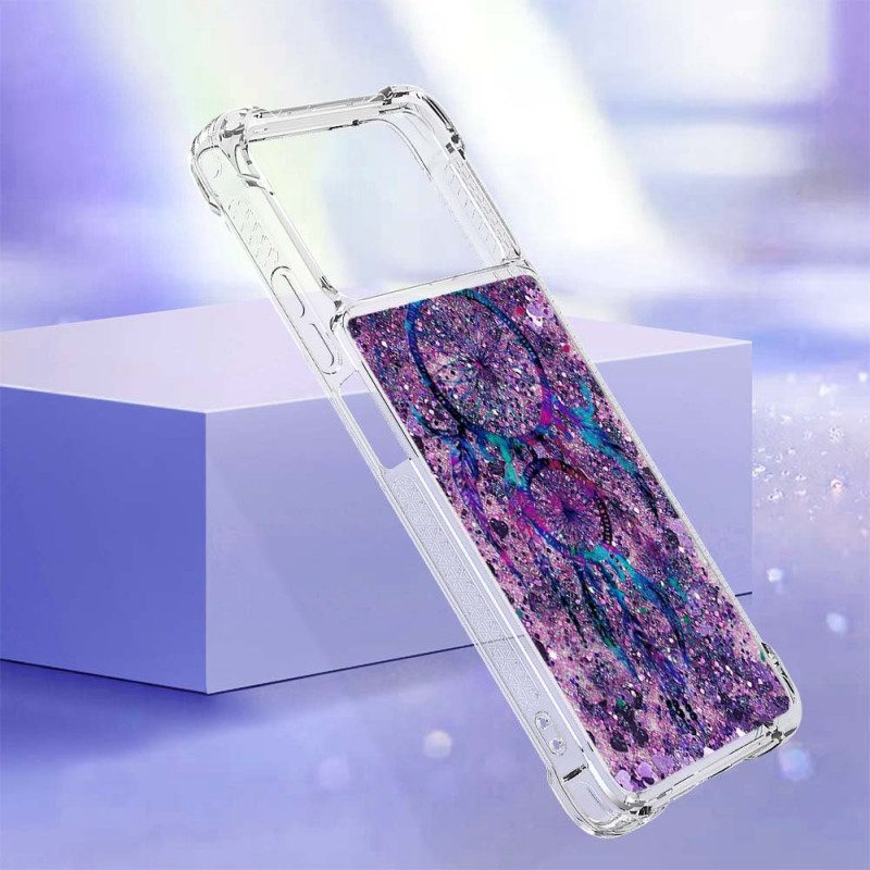 Cover Poco X4 Pro 5G Acchiappasogni Con Paillettes