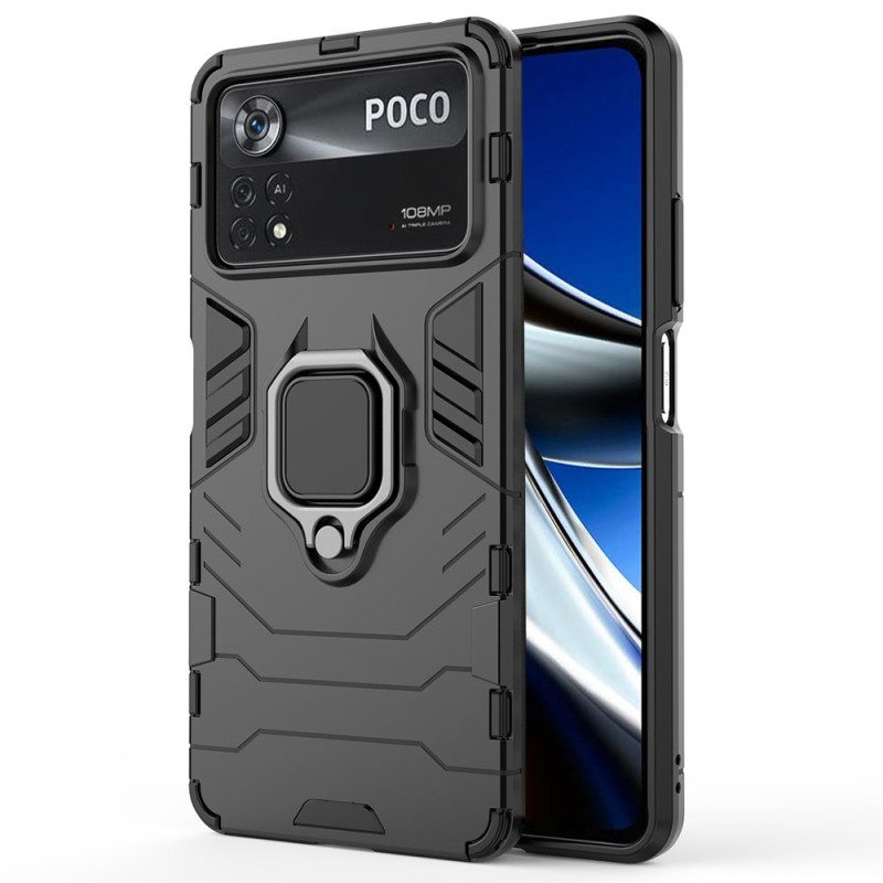 Cover Poco X4 Pro 5G Anello Resistente