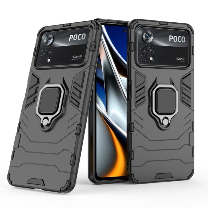 Cover Poco X4 Pro 5G Anello Resistente