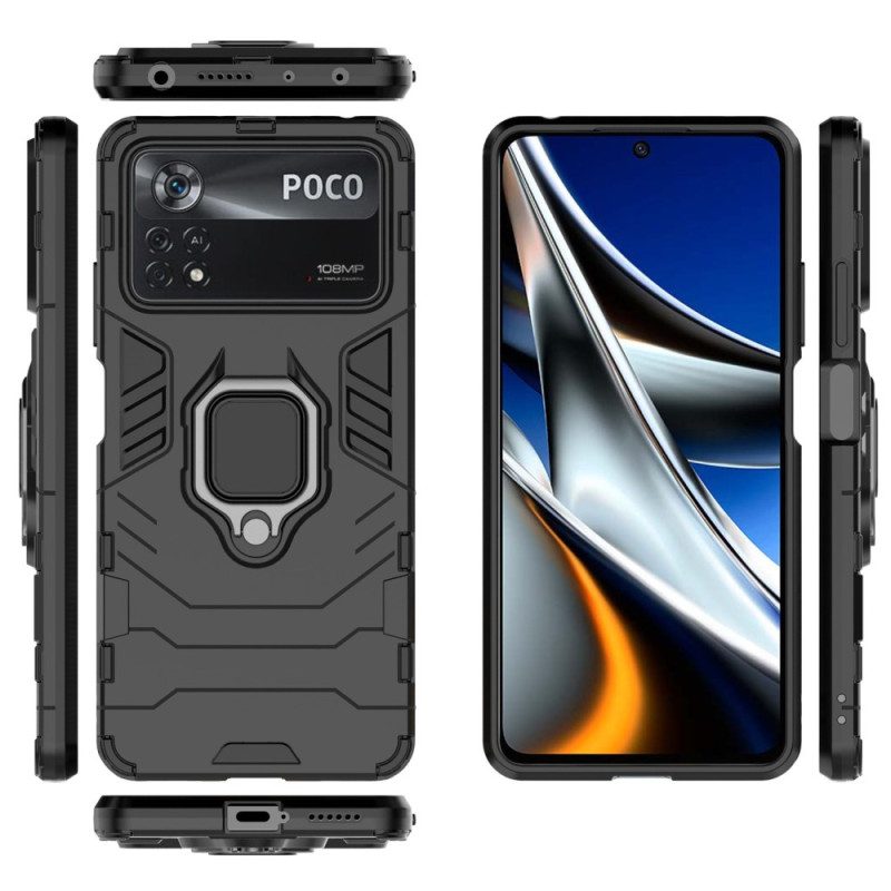 Cover Poco X4 Pro 5G Anello Resistente