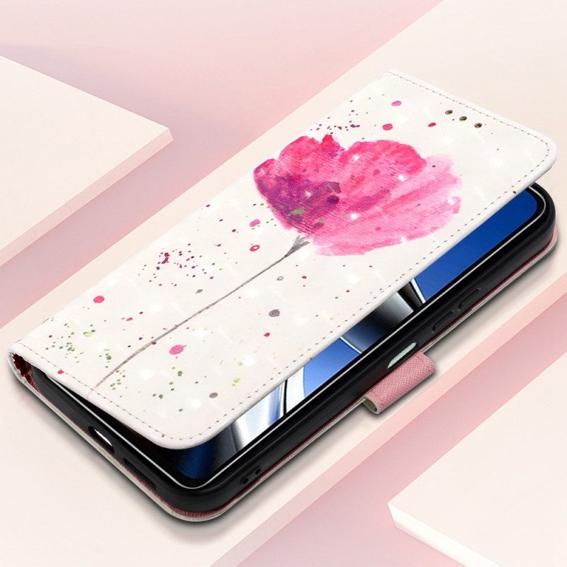 Cover Poco X4 Pro 5G Cinturino Papavero