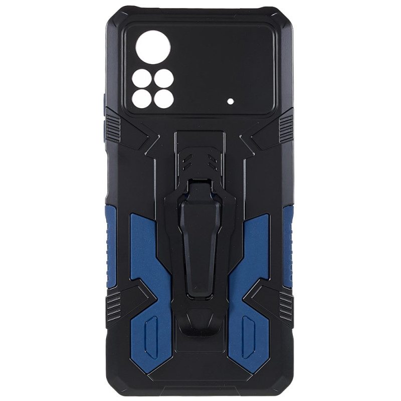 Cover Poco X4 Pro 5G Clip Di Supporto Rimovibile