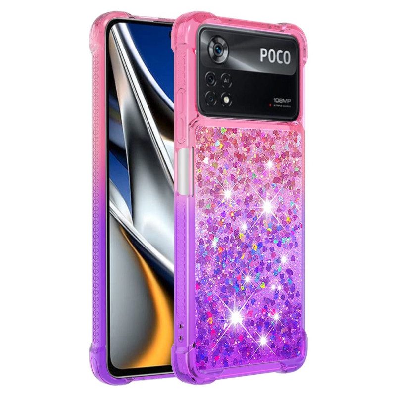 Cover Poco X4 Pro 5G Colore Paillettes