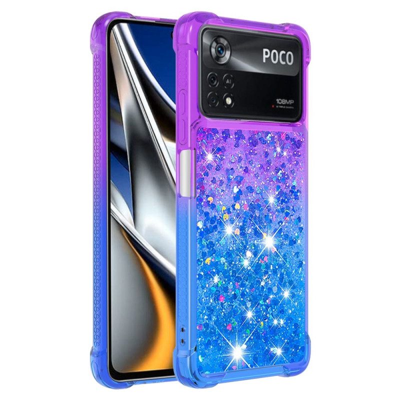 Cover Poco X4 Pro 5G Colore Paillettes