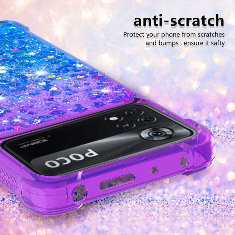 Cover Poco X4 Pro 5G Colore Paillettes